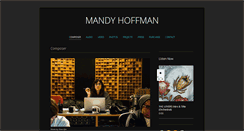 Desktop Screenshot of mandyhoffman.com